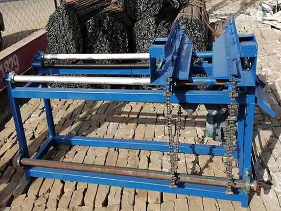 电缆轴盘双头锯